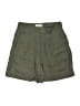 Everlane 100% Linen Solid Green Cargo Shorts Size 4 - photo 1