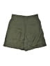 Everlane 100% Linen Solid Green Cargo Shorts Size 4 - photo 2