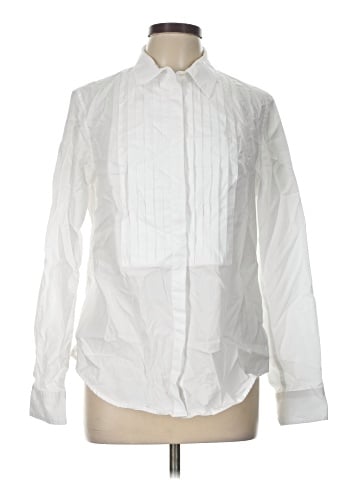 Lauren by Ralph Lauren Long Sleeve Button-Down Shirt (view 1)