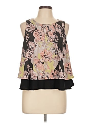 Bar III Sleeveless Blouse (view 1)
