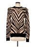 Bishop + Young Animal Print Brown Pullover Sweater Size S - photo 1