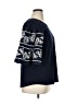 Chico's Blue Black 3/4 Sleeve Top Size XL (3) - photo 4