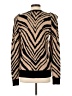 Bishop + Young Animal Print Brown Pullover Sweater Size S - photo 2