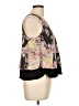 Bar III 100% Polyester Black Sleeveless Blouse Size L - photo 4