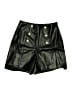 Zara 100% Polyurethane Black Shorts Size XS - photo 1