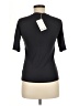 Splendid Black Short Sleeve Turtleneck Size M - photo 2