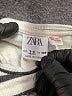 Zara Stripes Ivory 3/4 Sleeve T-Shirt Size 3 - 4 - photo 3