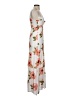 Forever 21 100% Rayon Floral White Casual Dress Size S - photo 4