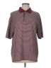 Assorted Brands Burgundy Short Sleeve Polo Size L - photo 1