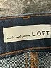 Ann Taylor LOFT Color Block Blue Jeans Size 27 waist - photo 7