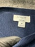 J.Crew Factory Store 100% Cotton Blue Pullover Sweater Size M - photo 7
