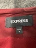 Express Solid Burgundy Formal Skirt Size 0 - photo 4