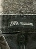 Zara Stars Black Denim Shorts Size 2 - photo 3