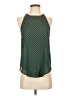E&M Collection 100% Polyester Green Sleeveless Blouse Size S - photo 1