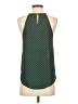 E&M Collection 100% Polyester Green Sleeveless Blouse Size S - photo 2