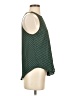 E&M Collection 100% Polyester Green Sleeveless Blouse Size S - photo 4
