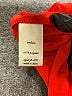 Alya 100% Polyester Orange Short Sleeve Blouse Size M - photo 8