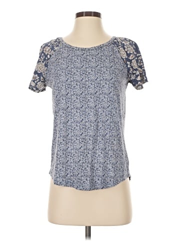 Lucky Brand Short Sleeve Blouse (view 1)