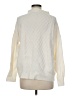 Ann Taylor Ivory Turtleneck Sweater Size M - photo 2