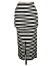 Zara Stripes Black Casual Skirt Size M - photo 2