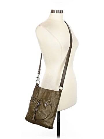 B Makowsky Leather Crossbody Bag (view 2)