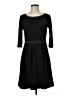 Max Studio Polka Dots Black Casual Dress Size M - photo 1