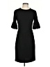 Donna Morgan Solid Black Cocktail Dress Size 4 - photo 1