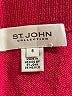 St. John Collection Solid Burgundy Formal Skirt Size 8 - photo 4