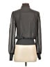Express Design Studio 100% Polyester Gray Jacket Size 4 - photo 2