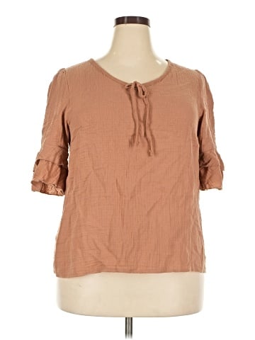 Shein 3/4 Sleeve Blouse (view 1)