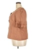 Shein Brown 3/4 Sleeve Blouse Size XXL - photo 5