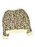 Btween 100% Polyester Animal Print Tan Cardigan Size 8 - photo 2