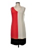 JBS Color Block Red Casual Dress Size M - photo 1