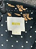 Maeve Animal Print Black Long Sleeve Blouse Size 0 - photo 7