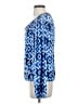 MICHAEL Michael Kors Blue Long Sleeve Blouse Size S - photo 5
