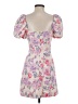 Zara Floral Pink Cocktail Dress Size XS - photo 2