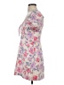 Zara Floral Pink Cocktail Dress Size XS - photo 5