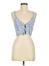 LA Hearts 100% Rayon Blue Sleeveless Blouse Size M - photo 1