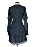 Parker 100% Polyester Blue Casual Dress Size L - photo 2