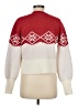 Cupcakes & Cashmere Red Cardigan Size M - photo 2