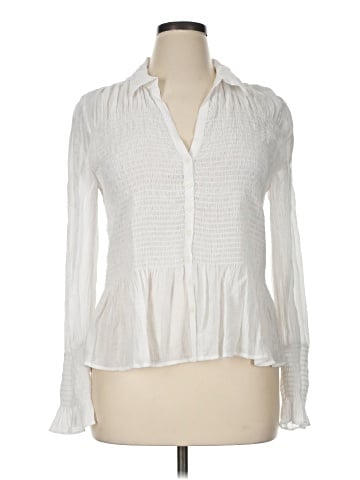 Ann Taylor LOFT Long Sleeve Blouse (view 1)
