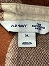 Old Navy 100% Cotton Plaid Brown 3/4 Sleeve Button-Down Shirt Size XL - photo 7