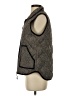 J.Crew Factory Store 100% Polyester Brown Vest Size S - photo 5