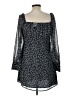 Lulus 100% Polyester Stars Black Casual Dress Size L - photo 2