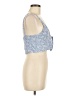 LA Hearts 100% Rayon Blue Sleeveless Blouse Size M - photo 4
