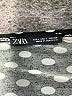 Zara Polka Dots Black Casual Dress Size L - photo 4