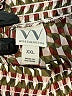 Worthington 100% Polyester Houndstooth Brown Long Sleeve Blouse Size XXL - photo 7