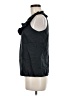 J.Crew 100% Silk Black Sleeveless Silk Top Size 6 - photo 5