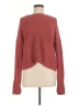 Lucky Brand 100% Cotton Burgundy Pullover Sweater Size M - photo 1