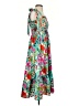 Umgee Tropical Teal Cocktail Dress Size S - photo 4